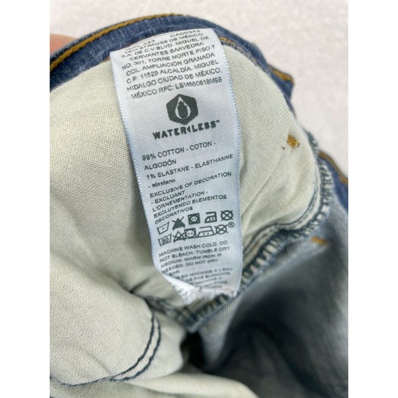 Signature Levi Strauss & Co. Bootcut Blue Men’s 36x32‎ Denim Jeans - Picture 9 of 9